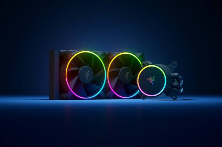 IE Razer Hanbo Chroma RGB AIO Liquid Cooler (aRGB Pump Cap) One Color DDDP19 Pc Component