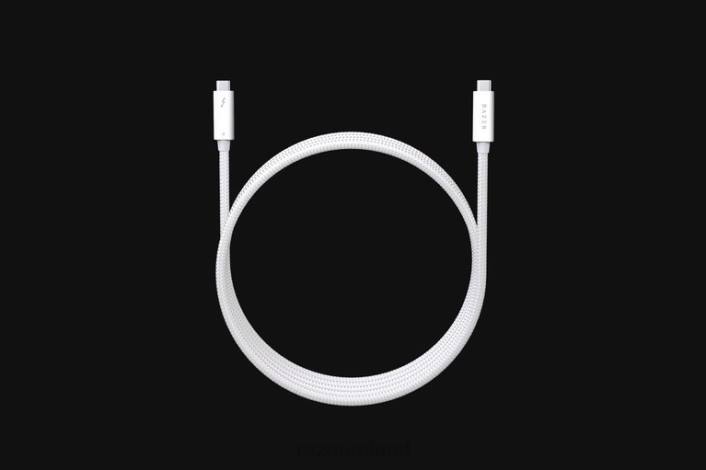 IE Razer Thunderbolt 4 Cable White DDDP24 Pc Component