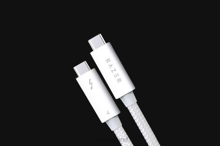 IE Razer Thunderbolt 4 Cable White DDDP24 Pc Component
