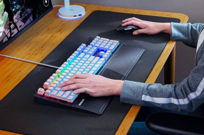 IE Razer BlackWidow V3 - Green Switch - US - Roblox Edition White DDDP59 Keyboard