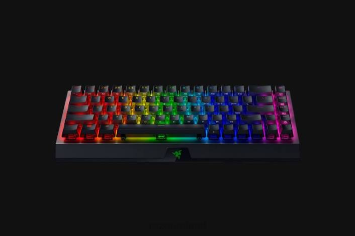 IE Razer BlackWidow V3 Mini HyperSpeed - Phantom Edition - Yellow Switch - US Black DDDP64 Keyboard