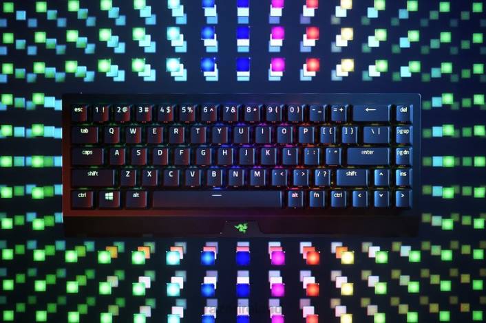 IE Razer BlackWidow V3 Mini HyperSpeed - Yellow Switch - US Black DDDP63 Keyboard