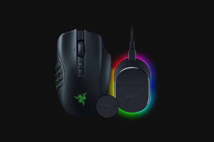 IE Razer Naga V2 Pro + Mouse Dock Pro Bundle One Color DDDP44 Mice