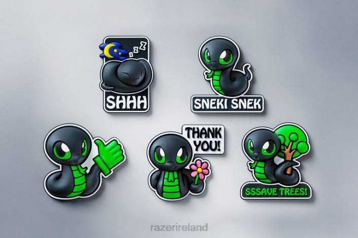 IE Razer Sneki Snek Fridge Magnet - SSSAVE TREES One Color DDDP207 Gear
